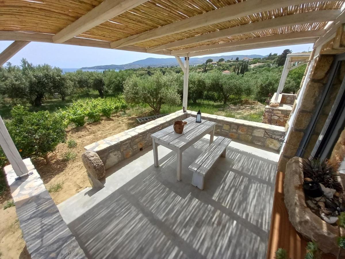 Koroni Stone House, Newly Built Studios By The Sea Ngoại thất bức ảnh